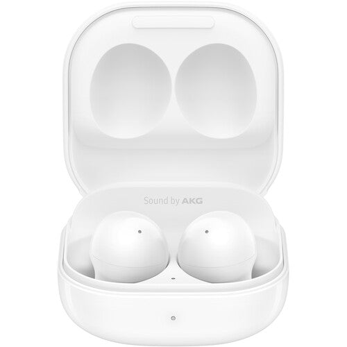 Samsung Galaxy Buds2 - White (SM-R177NZWAASA), Well-Balanced Sound, Active Noise Cancelling, Comfort Fit, Up to 8 hours of play time with ANC off