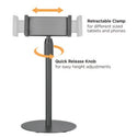 Brateck Ball Join designHight Adjustable tabletop Stand for Tablets & Phones Fit most 4.7-12.9 Phones and Tablets - Black