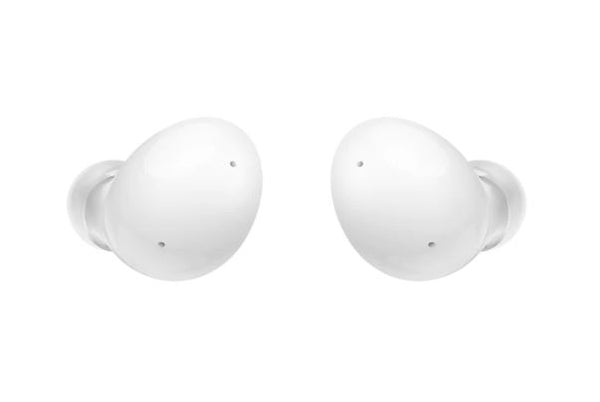 Samsung Galaxy Buds2 - White (SM-R177NZWAASA), Well-Balanced Sound, Active Noise Cancelling, Comfort Fit, Up to 8 hours of play time with ANC off
